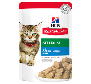 Hill's SP пауч для котят (рыба) 85 гр